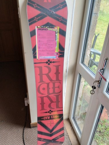 Ride prophet 161 snowboard new - prophet,