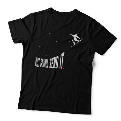 Snowboarding just gonna send - snowboarding,